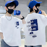 Comfort First Kids Drop Shoulder T-Shirt – Oversized Fit for All Ages